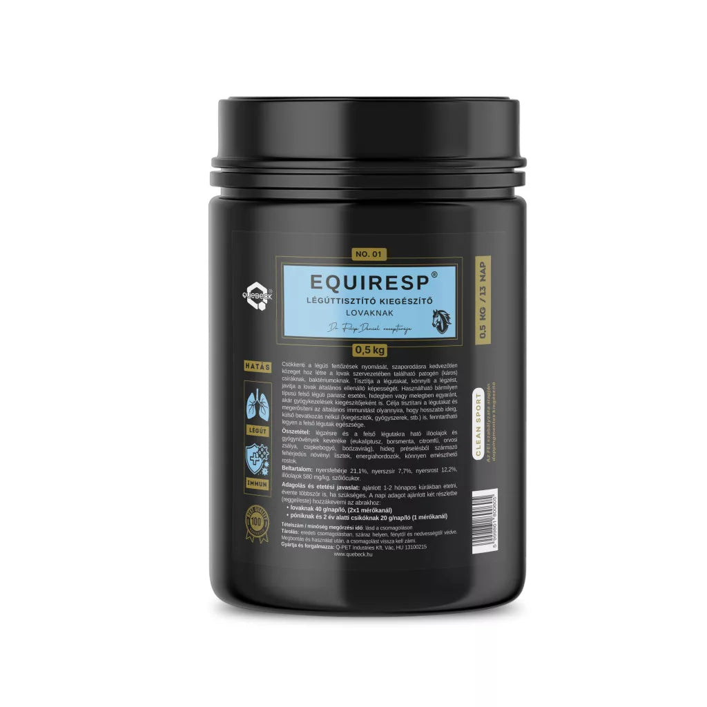 EQUIRESP 1 kg - légúttisztító