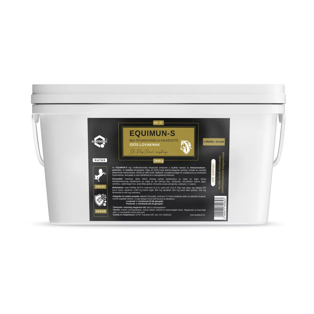 EQUIMUN-S – idős lovak támogatása 2,4 kg