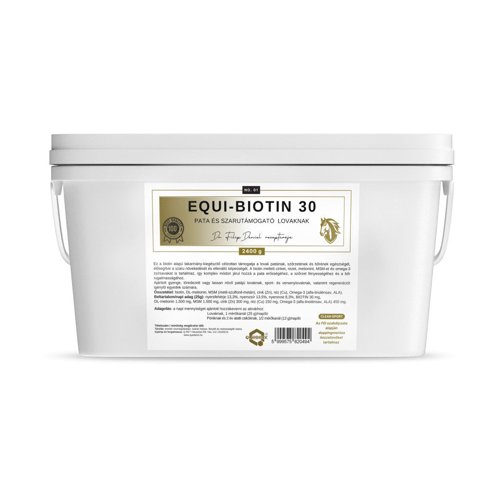 EQUI-BIOTIN 30 - pataerősítő