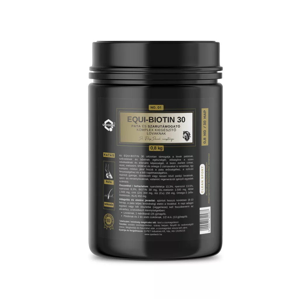 EQUI-BIOTIN 30 - pataerősítő